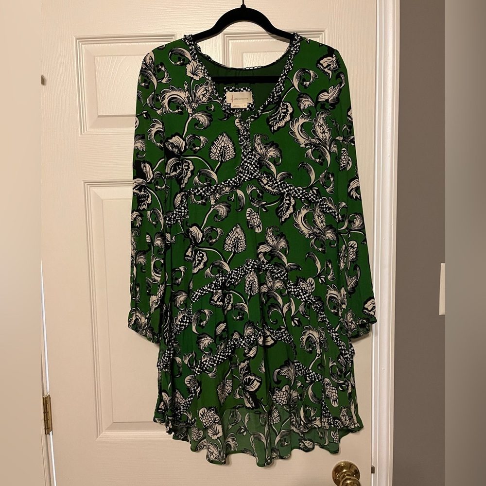 Long Sleeve Anthropologie Dress - M